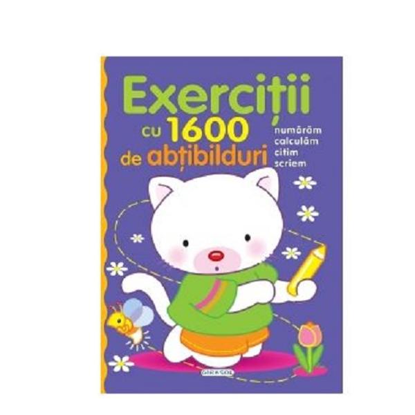 Exercitii cu 1600 de abtibilduri&bull;&nbsp;Numaram &bull;&nbsp;Calculam &bull;&nbsp;Citim &bull;&nbsp;Scriem