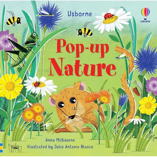 Take a closer look at nature in this wonderful pop-up book which brings a nature walk to life - springing out from the pages See a pop-up bees buzzing in the flowers a mouse in a blackberry bush and watch a moving woodpecker pecking and a frog swimming by in a pond A wonderful way to celebrate nature with little children With free online audio to listen to