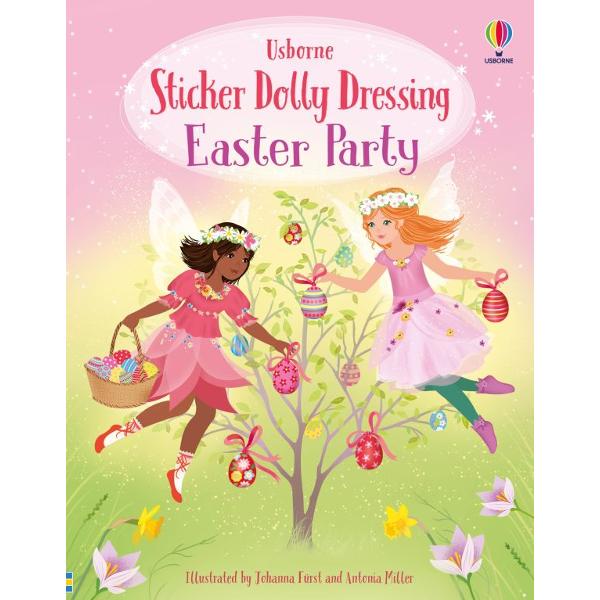 Discover the magical world of Sticker Dolly DressingJoin the fairies in Fairyland as they deliver invitations to a special party decorate Easter trees hide Easter eggs go on an Easter egg hunt and have lots more magical fun Use the stickers to dress the fairies and decorate the enchanting scenes- The number 1 bestselling sticker series with characters to dress and colourful scenes to decorate-&nbsp;Over 200 stickers&nbsp;in 