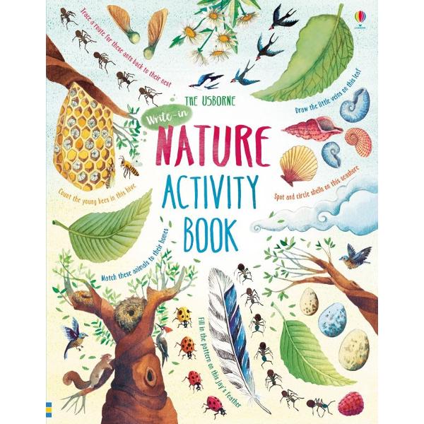 Grab a pen and tackle nature-themed puzzles mazes spot the difference colouring in and lots more in this write-in activity book Learn about animals and plants too from bugs in the garden to turtles and dolphins in a coral reef With answers at the back of the book and links to websites with video clips fun facts and even more activities