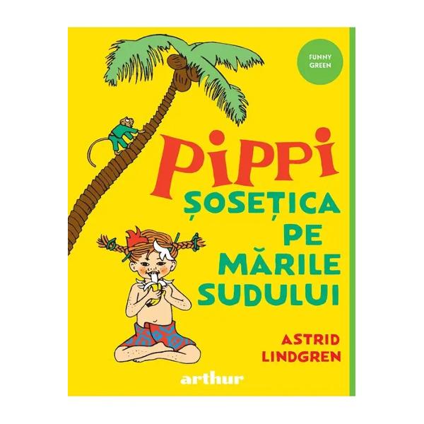 Fiecare nou&259; carte cu invincibila Pippi &536;ose&539;ica este motiv de s&259;rb&259;toarePippi feti&539;a &537;trengar&259; cu p&259;rul ca morcovul se &icirc;mbarc&259; pe corabia&nbsp;Zv&259;p&259;iata&nbsp;&537;i porne&537;te spre insula Kura-Kuredu unde tat&259;l ei Cioraplung este rege Nici vorb&259; s&259; plece &icirc;n noua aventur&259; f&259;r&259; prietenii ei Annika &537;i TommyMereu gata de ac&539;iune 