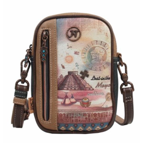 Geanta dama Janet crossbody 14x5x19 cm TV000010Material material textil si piele ecologica