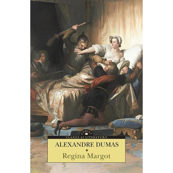 Alexandre Dumas plaseaz&259; ac&539;iunea romanului Regina Margot &icirc;ntr-o Fran&539;&259; sf&acirc;&537;iat&259; de intrigi politice &537;i conflicte religioase unde alian&539;ele se schimb&259; peste noapte iar iubirea poate fi o sentin&539;&259; la moarte C&259;s&259;toria dintre Margareta de Valois &537;i Henric de Navarra menit&259; s&259; aduc&259; pace &icirc;ntre catolici &537;i hugheno&539;i devine scena unui joc periculos al puterii dominat de 