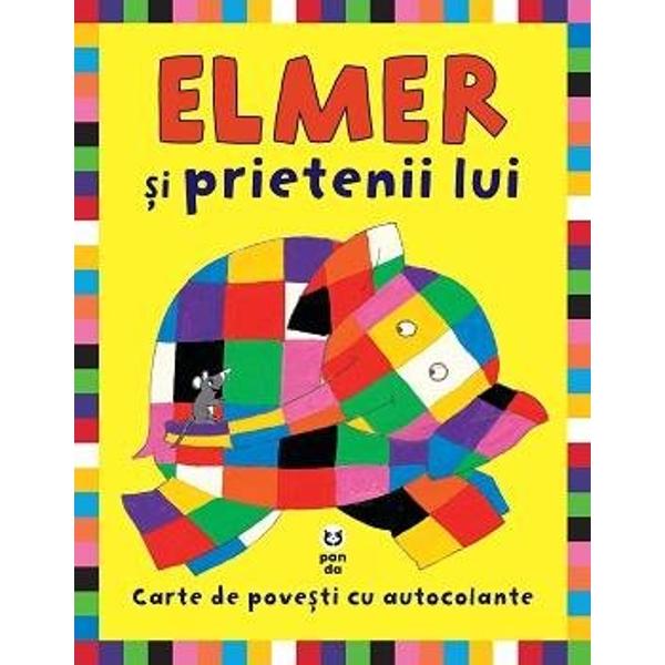 Prima mea carte de activit&259;&539;i &537;i colorat Descoperi&355;i o nou&259; poveste despre identitate curaj iubire &537;i prietenie Prietenii lui Elmer sunt de diferite culori &ndash; roz galben verde albastru mov portocaliu ro&537;u &537;i negru&nbsp; 