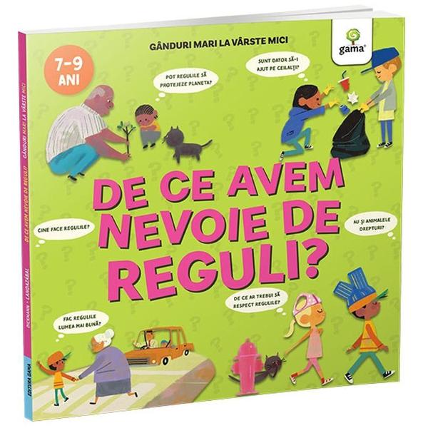 Colectia &bdquo;Ganduri mari la varste mici&rdquo; ii invita pe copii sa descopere prin povesti si exemple usor de inteles idei importante despre viata valori si relatiile cu cei din jur Cartile incurajeaza reflectia dialogul si dezvoltarea gandirii critice&nbsp;
