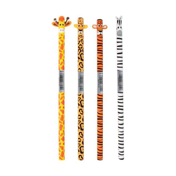 Creion Stylex HB animal jungla modele asortate 42199Atentie Pretul afisat este per bucata Nu se poate alege modelul se livreaza aleatoriu in functie de disponibilitatea din stoc&nbsp;