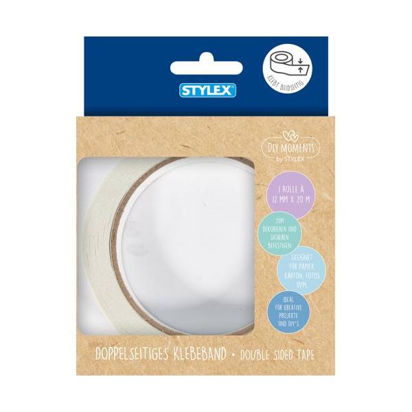 Banda dublu adeziva Stylex 12 mm x 20m 41335