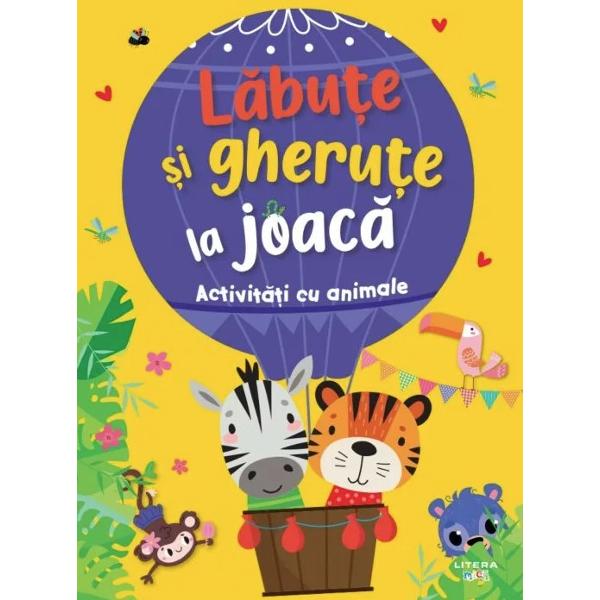 Aceast&259; carte de activit&259;&539;i &icirc;i va captiva pe copiii &icirc;nnebuni&539;i dup&259; animale Paginile sunt pline de jocuri printre care une&537;te punct cu punct g&259;se&537;te diferen&539;a coloreaz&259; labirinturi simple &537;i multe altele O carte colorat&259; care-i va oferi copilului ore &icirc;ntregi de pl&259;cere a jocului&nbsp;