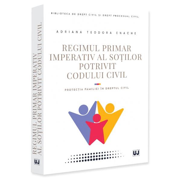 Lucrarea propusa ofera o analiza aprofundata &537;i sistematica a regimului primar imperativ institu&539;ie fundamentala a dreptului familiei situata la intersec&539;ia dintre autonomia de voin&539;a a so&539;ilor &537;i limitele impuse de ordinea publica &537;i de protec&539;ia familiei Demersul &537;tiin&539;ific urmare&537;te clarificarea naturii juridice a finalita&539;ii &537;i a func&539;iilor acestui regim eviden&539;iind rolul sau 