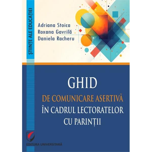 Ghidul este conceput ca un instrument opera&539;ional &icirc;n activitatea de manageriere a clasei de c&259;tre cadrul didactic&nbsp; Lucrarea de fa&539;&259; vine &icirc;n &icirc;nt&acirc;mpinarea cadrelor didactice tinere la &icirc;nceput de carier&259; argumentul fundamental este ideea de necesitate a acestui ghid prin exemple de bune practici dezvoltate &icirc;n cadrul &537;edin&539;elor cu p&259;rin&539;ii Scopul acestui ghid este de a dezvolta competen&539;e de comunicarea 