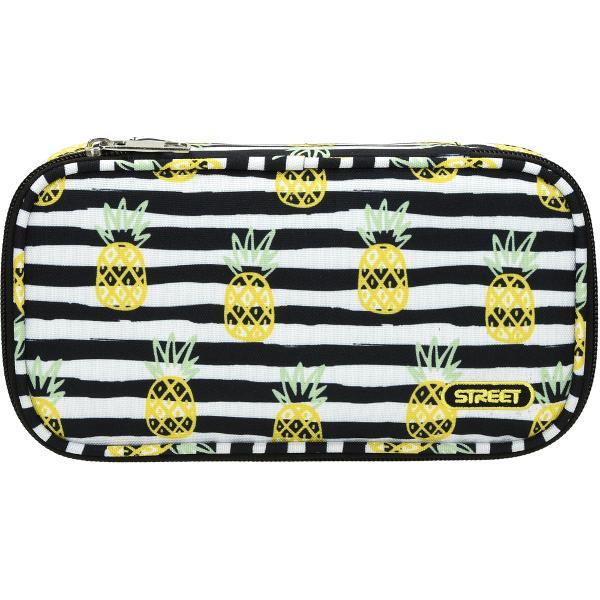 Penar oval Street United Pineapple fermoar un compartiment Dimensiuni 225 x 4 x 12 cm