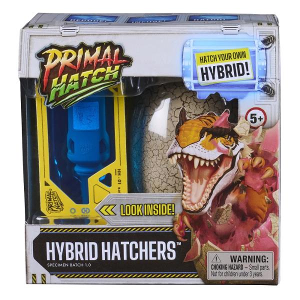 Primal Hatch Hybrid Jucarie Interactiva Dinozaur In Ou este un set interactiv care ofera copiilor experienta unica de a-si ecloza propriul hybrid preistoric In interiorul cutiei se afla un sau cu aspect realist pregatit sa fie spart pentru a descoperi creatura surpriza ascunsa in interior precum si un instrument special care ajuta la procesul de eclozare Designul spectaculos si grafica dinamica amplifica senzatia de aventura si mister transformand fiecare deschidere intr-un moment plin 
