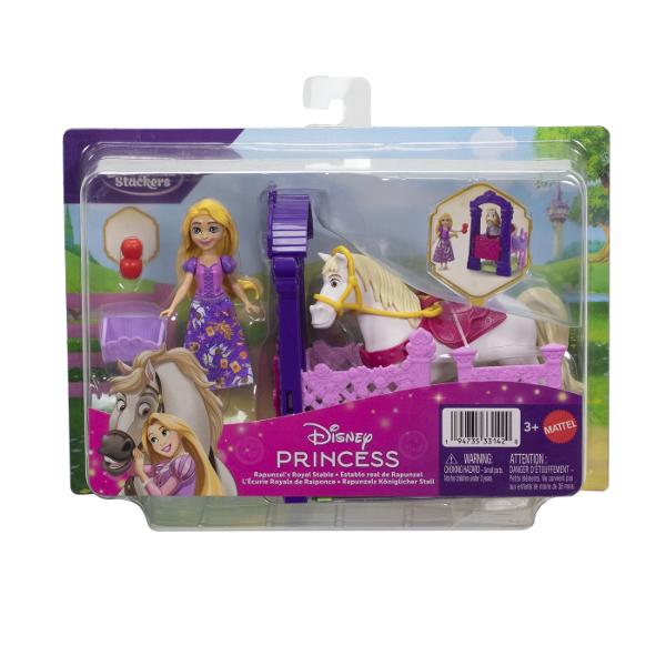 Seturile Disney aduc la viata magia povestilor prin figurine inspirate din celebrele printese si universul lor fantastic Fiecare set include o figurina imprimata si accesorii tematice care recreeaza scene si aventuri din povesti In functie de model seturile pot include animale magice vehicule decoruri sau alte elemente interactive care completeaza experienta de joc Culorile stralucitoare si detaliile inspirate din filmele Disney transforma fiecare set intr-o aventura plina de imaginatie 
