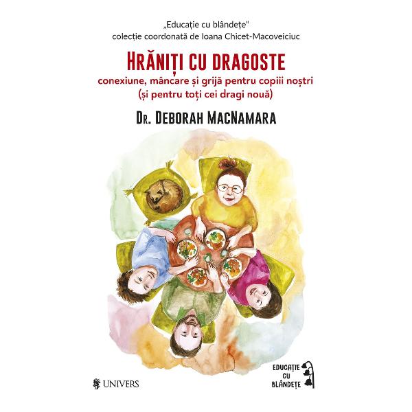 Hr&259;ni&539;i cu dragoste este o carte despre hran&259; conectare &537;i grija care ne formeaz&259; din interiorAutoarea Dr Deborah MacNamara ne arat&259; c&259; alimenta&539;ia copiilor nu este doar o chestiune de nutrien&539;i ci &537;i de rela&539;ie siguran&539;&259; &537;i ata&537;ament Nu conteaz&259; doar ce le punem &icirc;n farfurie ci mai ales cum o facem Dincolo de a le umple stomacul mesele &icirc;n familie hr&259;nesc nevoia profund&259; a 