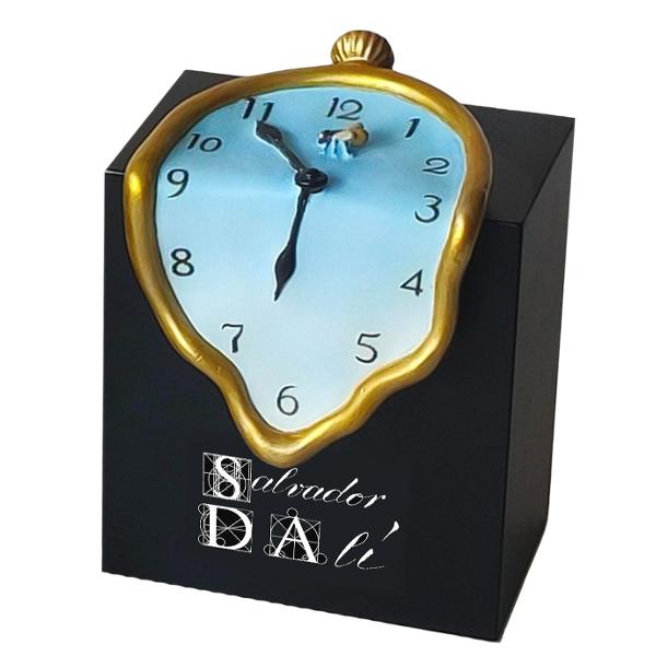 Statueta Salvador Dali - Persistenta memoriei 12 cm Polystone SD16&nbsp;1931Aceast&259; capodoper&259; suprarealist&259; este cunoscut&259; pentru atmosfera sa oniric&259; &537;i ceasurile care se topesc Amplasat&259; &icirc;ntr-un peisaj arid aproape extraterestru cu st&acirc;ncile aurii ale coastei Cataloniei &icirc;n fundal pictura pune sub semnul &icirc;ntreb&259;rii percep&539;iile tradi&539;ionale asupra timpului &537;i realit&259;&539;iibr 