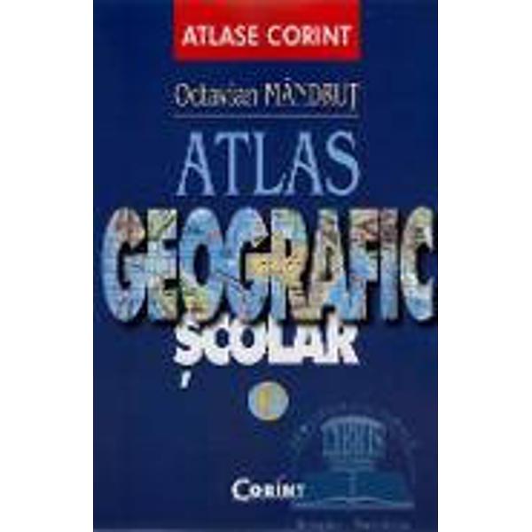 Atlasul isi propune sa acopere un gol informational in domeniul geografiei si al cartografiei scolare  Lucrarea se adreseaza in egala masura elevilor studentilor profesorilor si in general tuturor celor interesati de o informare corecta complexa dar selectiva actuala si moderna atat asupra principalelor probleme de geografie ale lumii contemporane cat si partial asupra celor de geografie a Romaniei Acestea din urma sunt prezentate pe larg in alte doua atlase Corint Mic atlas de 