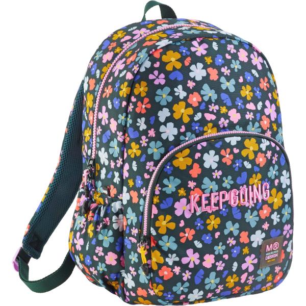 Ghiozdanul cu&nbsp;2 compartimente&nbsp;din colec&539;ia&nbsp;Spring Night&nbsp;de la Miquelrius este conceput pentru elevii care au nevoie de un spa&539;iu generos &537;i bine organizat pentru rechizitele lor Realizat din&nbsp;poliester reciclat acest ghiozdan combin&259; designul modern cu grija pentru 