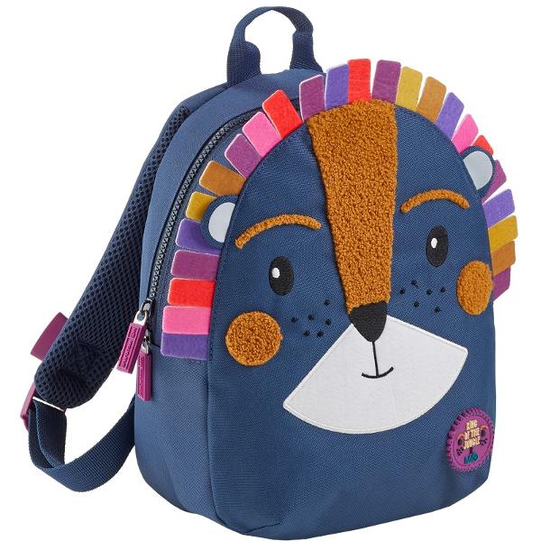 Compact u&537;or &537;i prietenos cu mediul&nbsp;ghiozdanul mini King of Jungle de la Miquelrius&nbsp;este perfect pentru cei mici afla&539;i la gr&259;dini&539;&259; Realizat din&nbsp;poliester reciclat acest model sprijin&259; un stil de via&539;&259; sustenabil oferind &icirc;n acela&537;i timp un design colorat &537;i atractiv pentru 