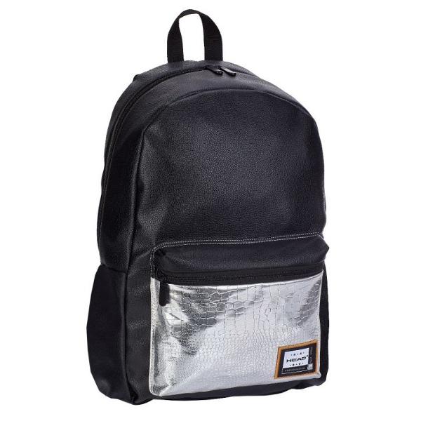 Ghiozdan rucsac HEAD 2 compartimente piele ecologica dim 45x29x16 cm S502019086