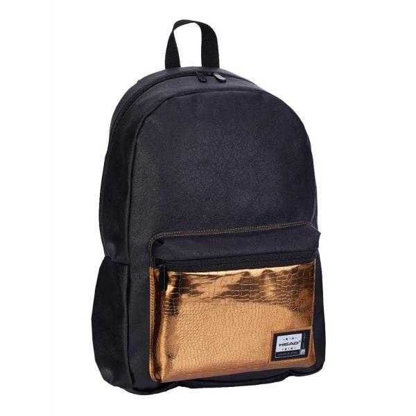 Ghiozdan rucsac HEAD 2 compartimente piele ecologica dim 45x29x16 cm ASTRA&nbsp;