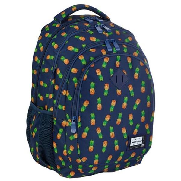 Ghiozdan de calitate cu spate buretat special conceput pentru a solicita cat mai putin coloana Compartimente interioare pentru carti caiete laptop si tabletaManer ergonomic durabil intarit Fermoare rezistente pentru acces usor Design tineresc proaspat plin de culoare Lacas iesire casti elemente reflectorizante pentru semnalizarea prezentei in conditii nocturneCaracteristici principale- 4 compartimente- compartiment pentru laptop- buzunar penru 