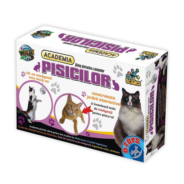 Hei micule explorator Crezi c&259; e imposibil s&259;-&539;i dresezi pisica Descoper&259; setul Academia Pisicilor de la ROOVI &537;i preg&259;te&537;te-te s&259; fii surprins de calit&259;&539;ile prietenei tale pufoaseAcademia Pisicilor este un set experimental &537;i super distractiv creat special pentru to&539;i micii posesori de pisici Setul con&539;ine o mul&539;ime de componente &537;i accesorii cu care se pot crea juc&259;rii interactive care te vor 