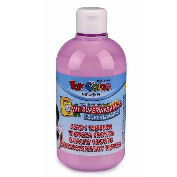 Tempera superlavabil&259; Toy Color Pastel 500 mlTempera gata de utilizat în culori calde &537;i pastelate Pictatul devine astfel cu adev&259;rat distractiv pentru orice vârst&259;Se îndep&259;rteaz&259; cu u&537;urin&539;&259; de pe piele &537;i de pe cele mai multe tipuri de &539;es&259;turi doar cu ap&259; receNu con&355;in gluten &351;i nu provoac&259; alergii in contact cu pielea sau la înghi&355;irea 