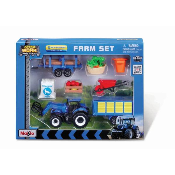 Produsul se vinde individual si nu se poate alege un anumit modelPachetul contine 1 x&nbsp;set de joacaNotaAcest produs este disponibil in mai multe modeleProdusul se vinde individualLivrarea modelului se va realiza in mod aleatorNu se poate alege un anumit modelSet de joaca tematic ferma conceput 