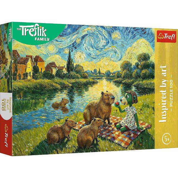 Un puzzle de calitate trebuie sa fie relaxant si distractiv Aranjarea unui puzzle constituie atat pentru copii cat si pentru adulti este o modalitate deosebita de dezvoltare a indemanarii spiritului de observatie si a concentrarii Trefl este o companie poloneza cu sediul central in regiunea Pomorze Incepand din 1985 compania a inceput sa produca puzzle-uri dezvoltand ulterior si segmentul de carti de joc si jocuri de societate In prezent Trefl este lider in Polonia si plina expansiune in 