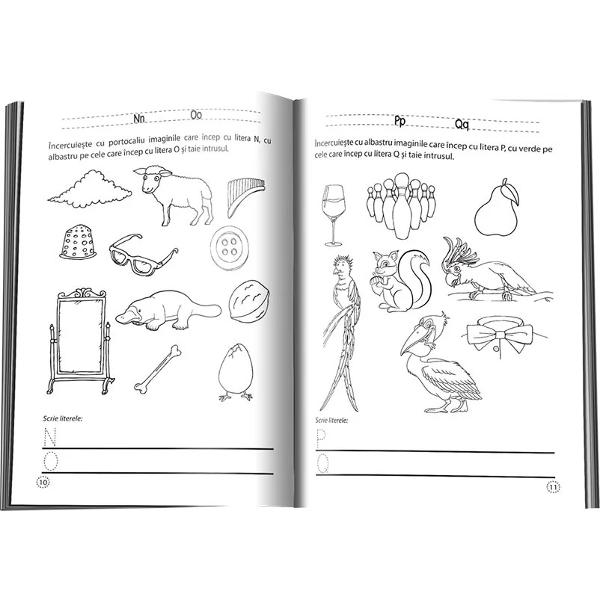 AlfabetulAcest caiet face parte din colec&539;ia &bdquo;Activit&259;&539;i de zi cu zi&rdquo; care urm&259;re&537;te dezvoltarea copilului de-a lungul &bdquo;copil&259;riei mijlocii&rdquo; &icirc;n perioada dintre 3 ani &537;i 6 ani&Icirc;n aceast&259; etap&259; a evolu&539;iei sale jocul trebuie s&259; fie activitatea principal&259; &ndash; iar sarcinile propuse &icirc;n caiete nu se abat de la acest principiu&Icirc;nv&259;&539;area va deveni 