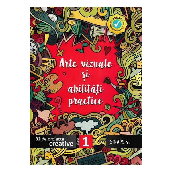 Arte vizuale si abilitati practice - Mapa clasa IMapa de arte vizuale si abilitati practice pentru clasa pregatitoare contine 32 de proiecte creative prezentate intr-un ghid insotit de 8 planseProiectele originale ii vor provoca pe cei mici sa descopere universul nelimitat al imaginatiei si creativitatiiMapa contine ghid 16 pagini 8 planse cartonate