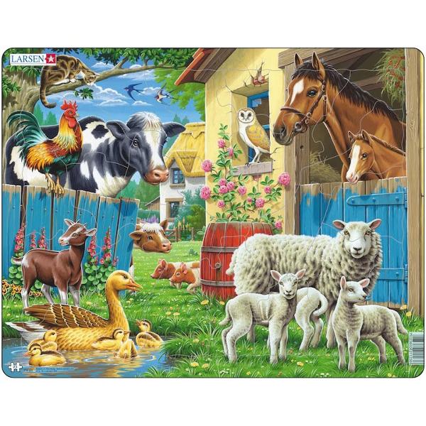Puzzle Larsen Animale de la ferma FH23