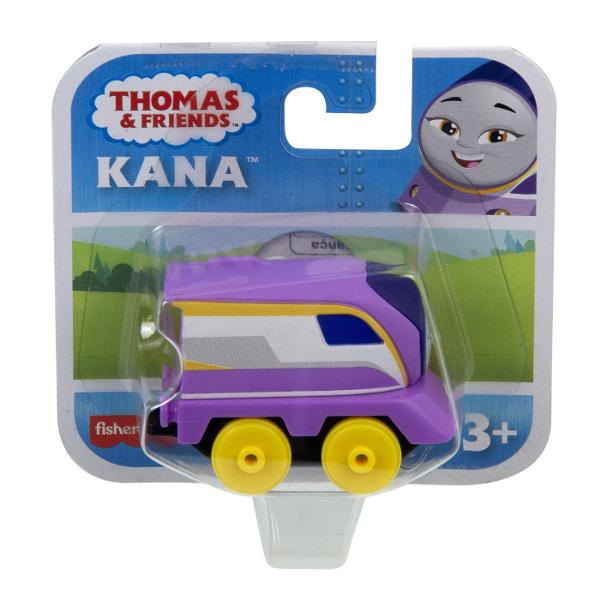 Copiii pot crea nenumarate aventuri pe Insula Sodor din Thomas the Train All Engines Go cu aceste tobogane din plastic de la Fisher-Price Fiecare roller coaster se bazeaza pe un personaj preferat din serie Fiecare personaj se vinde separat si in functie de disponibilitate Compatibil cu toate seturile Thomas the Train Seturile vandute separat si in functie de disponibilitate Acest pachet contine personajul Kana
