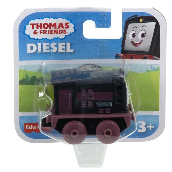 Copiii pot crea nenumarate aventuri pe Insula Sodor din Thomas the Train All Engines Go cu aceste tobogane din plastic de la Fisher-Price Fiecare roller coaster se bazeaza pe un personaj preferat din serie Fiecare personaj se vinde separat si in functie de disponibilitate Compatibil cu toate seturile Thomas the Train Seturile vandute separat si in functie de disponibilitate Acest pachet contine personajul Diesel
