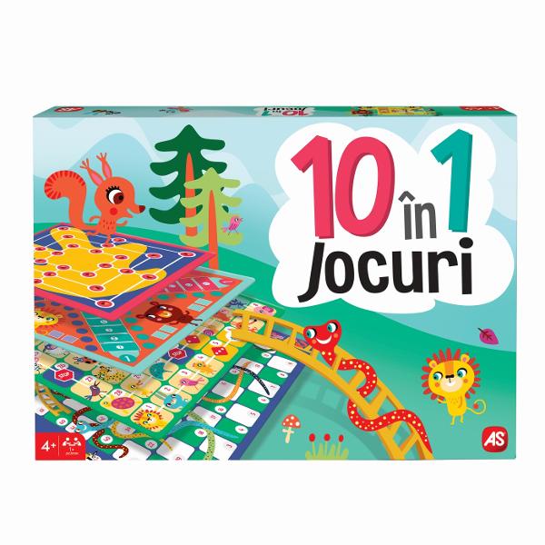 O colectie uimitoare de 10 jocuri clasice diferite pentru o distractie fara sfarsit Joc Ludo Serpi si scari Tic tac toe Lupta cu branza Asediu Pentomino Puzzle Trei la rand Soarecii gemeni Curse de soareci