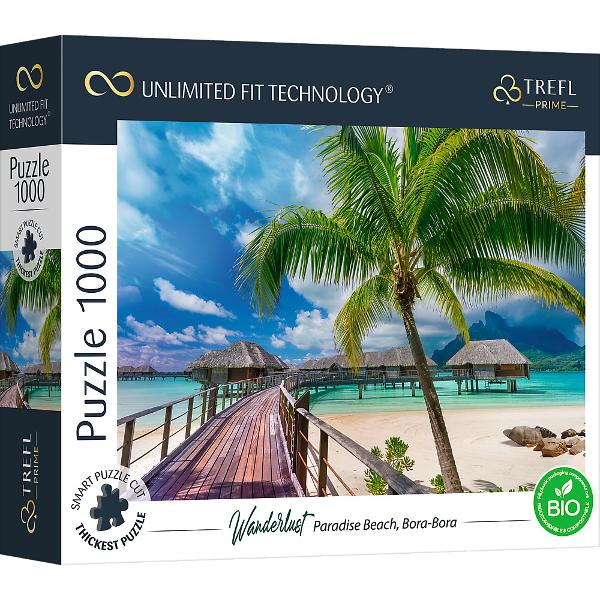 Seria Prime UFT de la Trefl ii va captiva pe toti amatorii de puzzle-uri Prin ce se remarca Prin Unlimited Fit Technology o tehnologie unica prin cel mai gros carton de pe piata si prin forma speciala a pieselor neregulata Aceste puzzle-uri pot fi mutate si rotite fara riscul de a se imprastia si asta nu e tot Poti folosi toate puzzle-urile Prime UFT cu acelasi numar de piese pentru a crea un puzzle urias Creeaza-ti propriul colaj cu puzzle-urile Prime de la Trefl Cauti un mod placut 