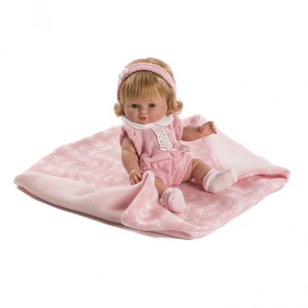 Morocanoasa atunci cand nu este langa tine aceasta mica papusa va fi indragita de toate prietenele tale Un chip de inger mic ce iti umple inima de caldura si iti jura prietenie pentru o eternitate Adora sa stea in preajma invitatiilor asa ca invita-ti prietenii sa vorbeasca sa o alinte si sa se joace Un bebe ce va deveni printesa are nevoie de multa atentie si rabdare asa ca nu uita sa o legani sa ii canti si sa ii spui povesti inainte de culcareAceasta fetita bebelus parfumata 