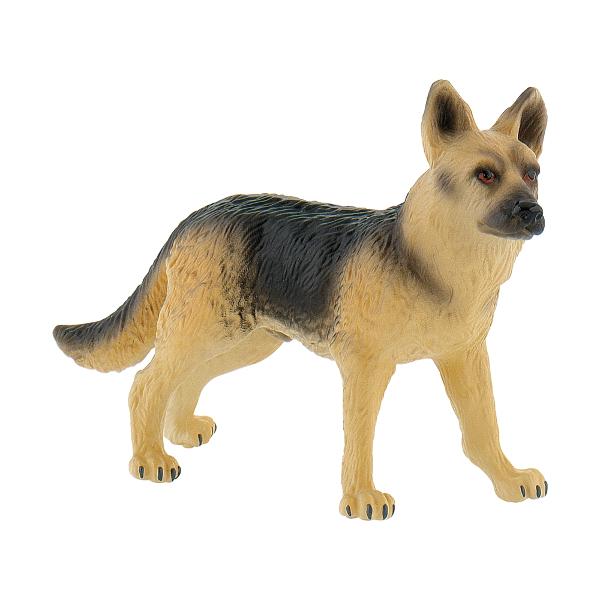 Figurina Bullyland reprezentand un caine&nbsp;rasa Ciobanesc German Rex cu detalii realisteDimensiune figurin&259; 95 cmFigurina este pictat&259; manual &351;i este realizat&259; dintr-un material plastic care nu con&355;ine PVC&nbsp;