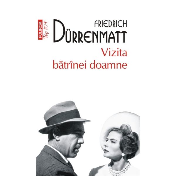 Vizita batrinei doamne a inspirat in 1964 o celebra ecranizare in regia lui Bernhard Wicki cu Ingrid Bergman si Anthony Quinn in rolurile principale Infernul in lumea personajelor lui Durrenmatt sint intotdeauna ceilalti Infernul sint ceilalti unul cite unul cel care minte cel care paraseste cel care cumpara dreptatea cel care loveste cu pumnii cel 