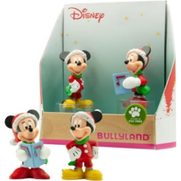 Indragitele personaje Disney s-au pregatit pentru a sarbatori CraciunulSetul contine 2 figurine Minnie si Mickey in tinute de CraciunDimensiuni pachet 139 x 145 x 6 cmDimensiune figurine 7 cmVarsta recomandata 3 aniFigurinele sunt pictate manual si sunt realizate dintr-un material plastic care nu contine PVCAvertismente Doar pentru copii de 3 ani sau mai mari A se utiliza sub supravegherea unui adult