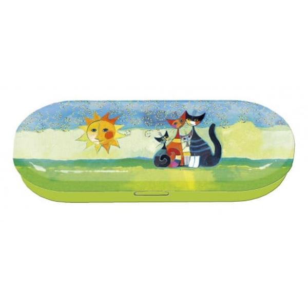 Etui pentru ochelari&nbsp;Ofer&259; protec&539;ie optim&259; datorit&259; carcasei exterioare stabil&259; &537;i c&259;ptu&537;elii moi din interiorDesign Rosina WachtmeisterDimensiuni 16&times;66&times;28 cmConfec&539;ionat&nbsp;din carcas&259; metalic&259; cu protec&539;ie textil&259; &icirc;n interiorAVERTISMENT&nbsp;Nu este o juc&259;rie Articol decorativ&nbsp;Contraindicat copiilor sub 3 aniProduc&259;tor 