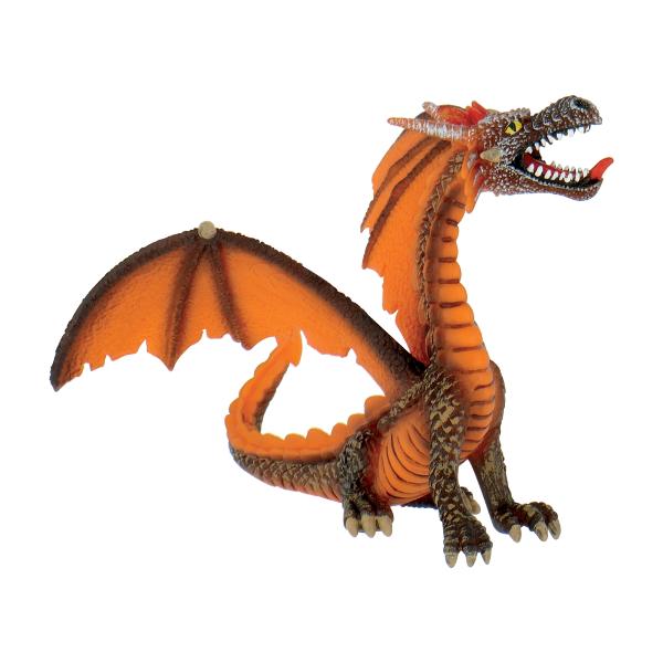 Figurina Dragon orange 11 cm