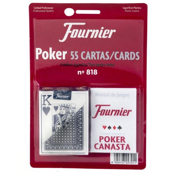 Set de carti de joc&nbsp;care contine&nbsp;55&nbsp;carti cu model clasic Pachetul de carti de joc are un design clasic