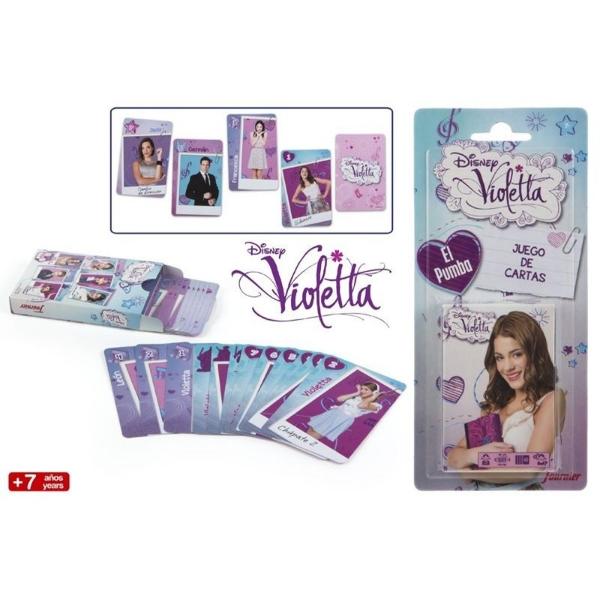 Carti de joc pentru copii ViolettaCarti de joc pentru copii Violetta - set-ul contine 40 de carti fiecare avand imprimat cate un pesonaj din serialul ViolettaDimensiuni10x225x15cmVarsta 3&160;&160;