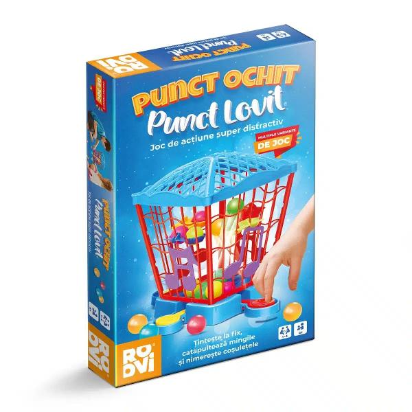 Tu &537;tii s&259; &539;inte&537;ti la fix Descoper&259; Punct ochit punct lovit un joc de ac&539;iune super distractiv care &icirc;&539;i dezvolt&259; &icirc;ndem&acirc;narea &537;i te &icirc;nva&539;&259; cum s&259; &icirc;&539;i atingi obiectiveleCopiii au nevoie de jocuri interactive pentru a-&537;i consuma energia &537;i pentru a-&537;i dezvolta corpul fizic emo&539;ional &537;i spiritual Punct ochit punct lovit este un joc atractiv dinamic &537;i 