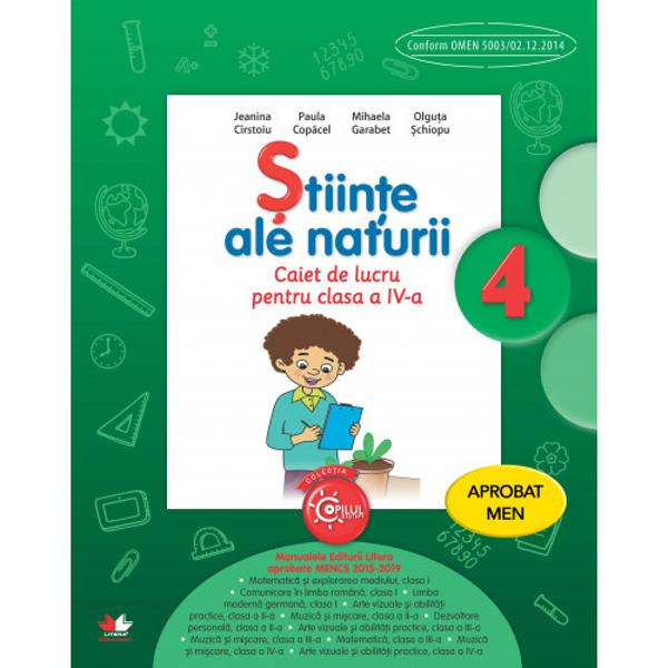 Auxiliare pentru clasa a IV&8209;a elaborate în conformitate cu programa &537;colar&259;Caietele de lucru pentru elevii din clasa a IV&8209;a sunt elaborate pe unit&259;&539;i tematice ancorate în realitatea copilului Prezentate într&8209;o form&259; deosebit de atractiv&259; materialele ofer&259; exemple de activit&259;&539;i pe care copiii le pot urm&259;ri cu u&537;urin&539;&259; Caietele au la baz&259; structura noii programe &537;i se pot 