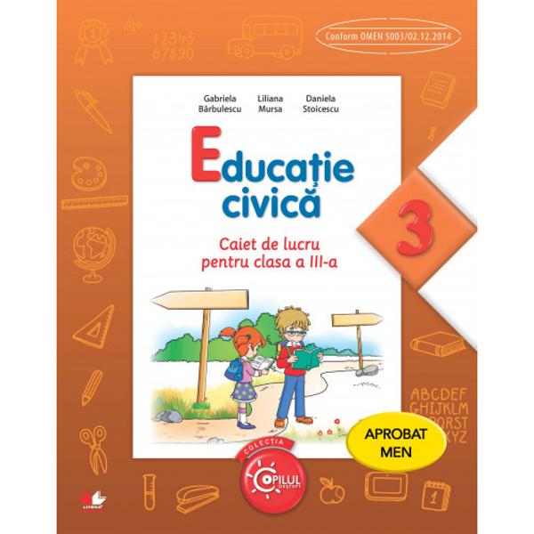 Auxiliare pentru clasa a III&8209;a elaborate în conformitate cu programa &537;colar&259;Caietele de lucru pentru elevii din clasa a III&8209;a sunt elaborate pe unit&259;&539;i tematice ancorate în realitatea copilului Prezentate într&8209;o form&259; deosebit de atractiv&259; materialele ofer&259; exemple de activit&259;&539;i pe care copiii le pot urm&259;ri cu u&537;urin&539;&259; Caietele au la baz&259; structura noii programe &537;i se pot 