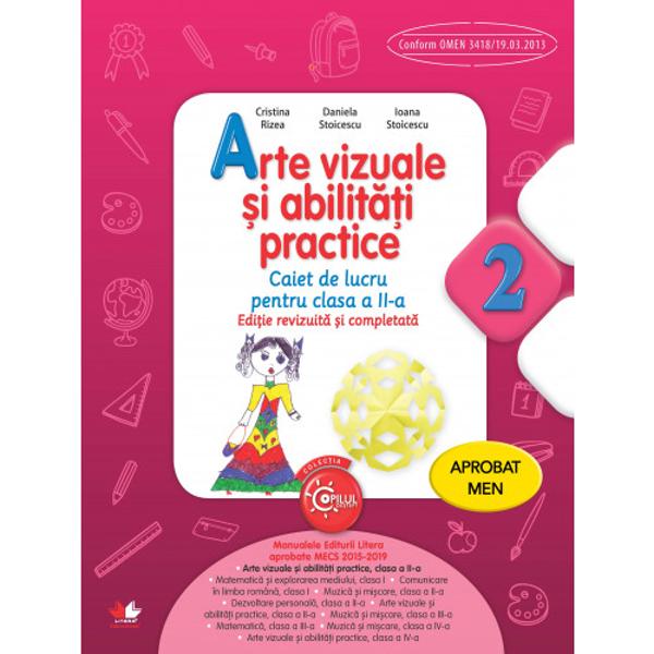 Caietele de lucru pentru elevii din clasa a II&8209;a sunt elaborate pe unit&259;&539;i tematice ancorate în realitatea copilului Prezentate într&8209;o form&259; deosebit de atractiv&259; materialele ofer&259; exemple de activit&259;&539;i pe care copiii le pot urm&259;ri cu u&537;urin&539;&259; Caietele au la baz&259; structura noii programe &537;i se pot folosi atât împreun&259; cu manualul cât &537;i independent de acestaAprobat de 