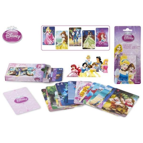 Carti de joc pentru copii PrincessCarti de joc pentru copii Princess - set-ul contine 40 de carti fiecare avand imprimat cate un pesonaj din DisneyDimensiuni pachet 65 x 10 x 15 cmVarsta recomandata 3 ani&160;