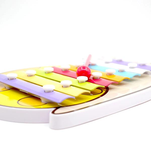 Exprim&259;-&539;i pasiunea pentru muzic&259; cu xilofonul melcu&537;or Exerseaz&259; c&acirc;nt&acirc;nd piese vechi sau compune melodii nou nou&539;e Xilofonul metalic cu 8 note muzicale te va ajuta s&259;-&539;i dezvol&539;i talentul muzical